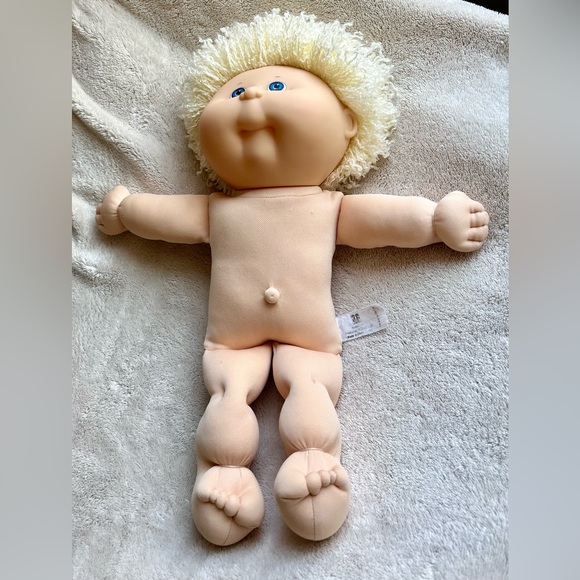 Cabbage patch preschool kids 30400 Hasbro vintage 1991 boy blonde/blue doll - Picture 9 of 17